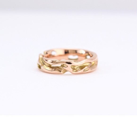 rustic ladies wedding ring