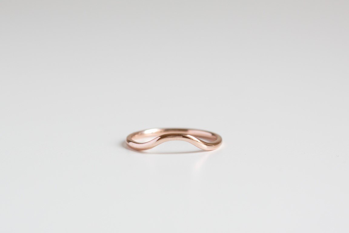 Curved Wedding Band - Vinny & Charles