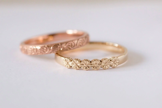 Daisy Wedding Ring - Vinny & Charles