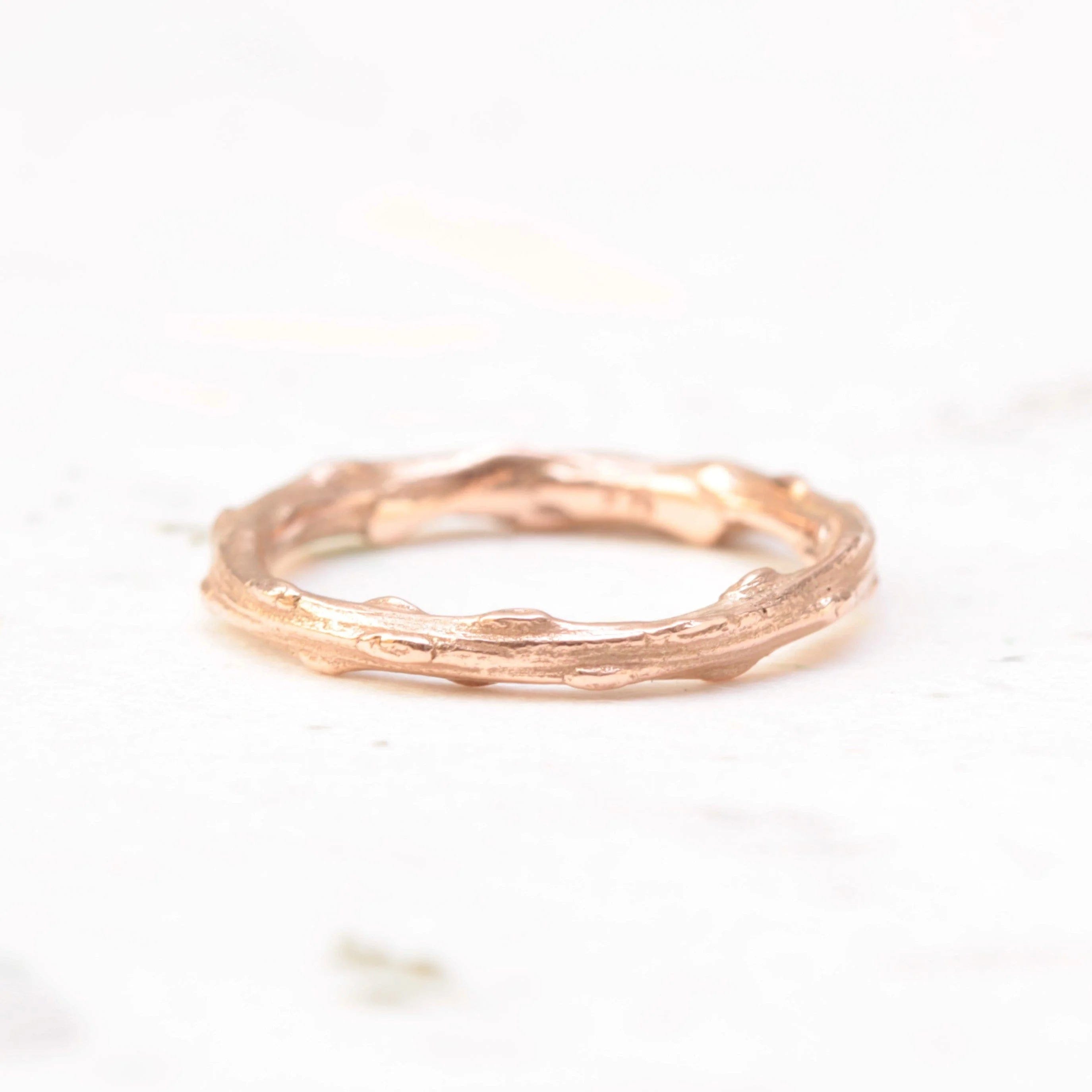 Twig Wedding Band