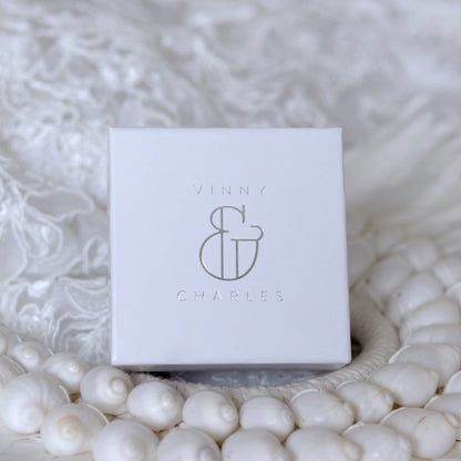 white jewellery box - Vinny &amp; Charles
