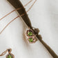 Iolite Leaf Earrings in 14k Gold - Vinny & Charles