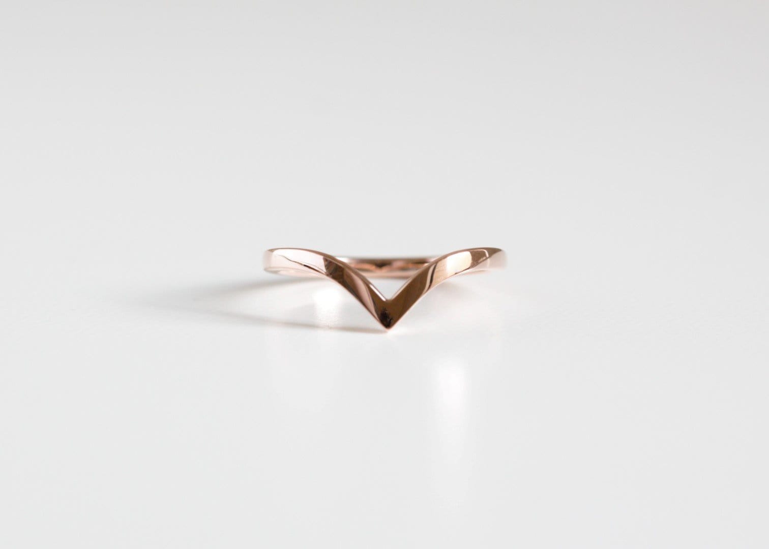 Chevron Wedding Ring - Vinny &amp; Charles